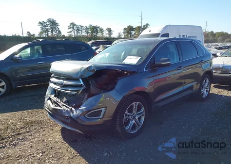 2018 Ford Edge Titanium from USA, damaged, VIN 2FMPK4K80JBC04229